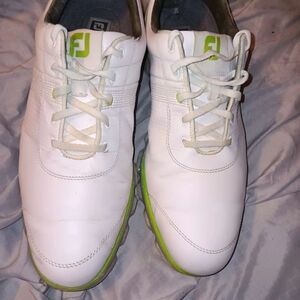 FootJoy Men's DryJoy White and Golf Shoes Mens Sz 12o